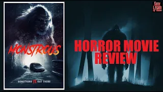 MONSTROUS ( 2020 Anna Shields ) Bigfoot Horror Movie Review