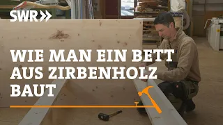 How to build a bed from pine wood | SWR Handwerkskunst