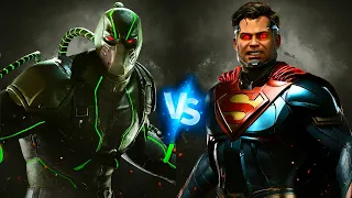 Bane vs Superman (Very Hard) - Injustice 2 Legendary | 4K UHD Gameplay