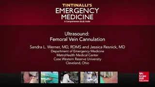 Ultrasound  Femoral Vein Cannulation