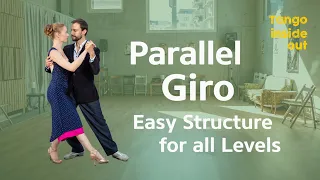 Parallel Giro | Easy Structure for all Levels | Tango Tutorial with Aška & Helmut