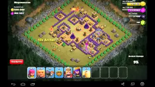 Clash of Clans - 48 Megamansion - 3 STARS (TH8)