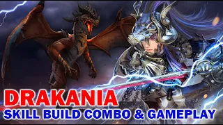 Drakania Insane Damage PvP Combo and Skill Build Gameplay ! - Black Desert Mobile