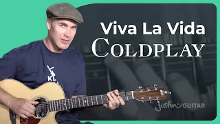 Viva La Vida Easy Guitar Lesson | Coldplay