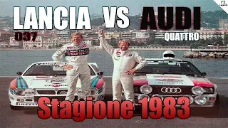 1983 lancia vs Audi: Storia del mondiale Rally più INCREDIBILE di sempre!