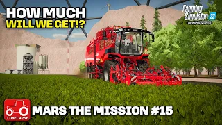 HOW MUCH WILL WE GET? HARVESTING THE BEETS!! Mars The Mission FS22 Timelapse #15