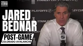 Jared Bednar Accepts Blame for Colorado Loss vs. Vegas: "If You Want to Point The Finger, It's Me"