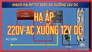 How to simplify low voltage circuit from 220 V AC to 12 V DC