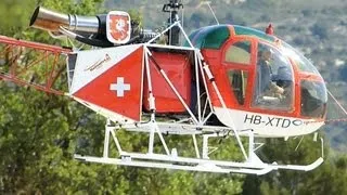 BIG Scale RC Turbine Helicopter SA-315B Lama