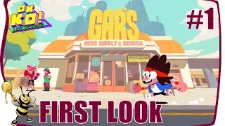 OK K.O.! LET'S PLAY HEROES Gameplay Walkthrough Part 1 - FIRST LOOK (Kids Game)