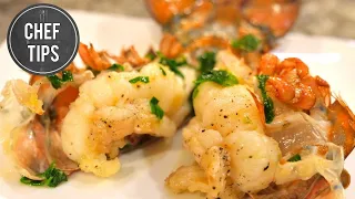How to Cook Lobster Tails | Garlic Butter Lobster Tails Recipe | Chef Tips
