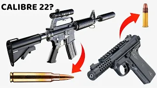 ¿Cuál es la Diferencia entre Calibre 22 LR, 22 Corto, 22 Magnum, 22 Hornet y 223 Remington?