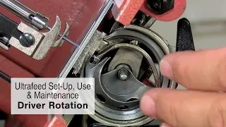 Driver Rotation on a Sailrite Ultrafeed Sewing Machine