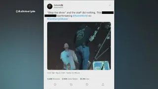 Viral video shows fans trying to stop festival amid chaos