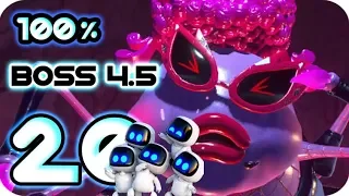 Astro Bot: Rescue Mission Walkthrough Part 20 | 100% (PS4 PSVR) Boss 4-5 : Swingin' Sister