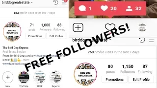 How I Gained 1000 Followers on Instagram! 2019