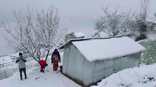 This is Himalayan Village Life | Nepal | ep-226| Most Peaceful And Very Relaxing Life into the Snow