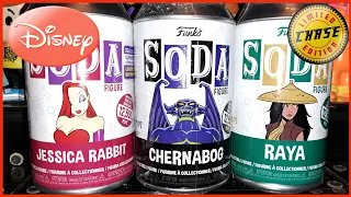 Poppin' the Top on Funko Sodas! Chase? Roger Rabbit, Fantasia, Raya and the Last Dragon, Disney