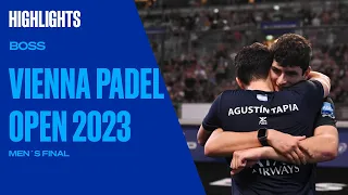 Final Highlights Stupa/Di Nenno vs Coello/Tapia Boss Vienna Padel Open 2023