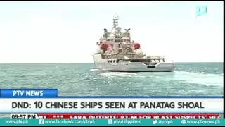 DND: 10 Chinese ships seen at Panatag shoal