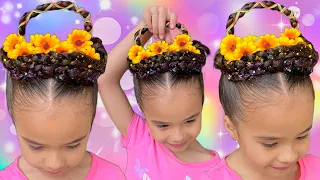 CRAZY HAIR DAY🤪PEINADO LOCO Y DIVERTIDO 🌼