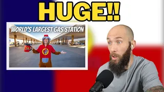 South African Reacts to The World's LARGEST Gas Station Buc-ee's