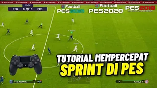 TRIK INI YANG KAMU BUTUHKAN‼️Trik Sprint Tercepat Serta Kelebihannya Di PES 2019/2020/2021