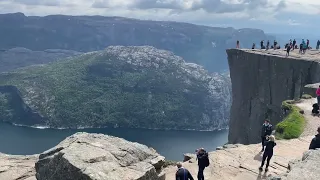 AIDAperla Norwegen Juni 2022 Stawanger: Preikestolen