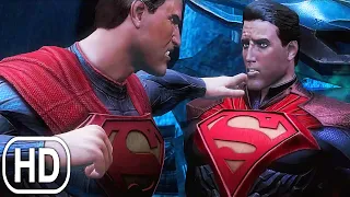 Justice League Superman VS Evil Superman Fight Scene - Injustice