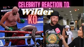 Celebrity Reaction To Tyson Fury’s KO of Deontay Wilder