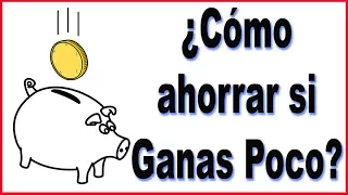 Cómo ahorrar si ganas poco dinero - El Hábito de ahorrar dinero