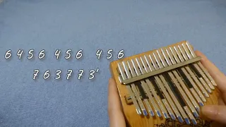 Zacznij od Bacha - Zbigniew Wodecki | Kalimba Tabs | Polskie Piosenki