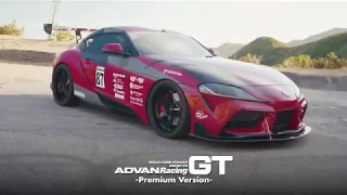 Yokohama Supra with Advan GT