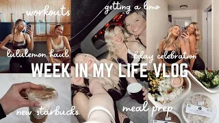 DAYS IN MY LIFE BIRTHDAY VLOG  ❥ new starbucks, girls night, spring reset, spring lululemon haul