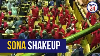 WATCH | EFF MPs chant 'de Klerk must go' at SONA