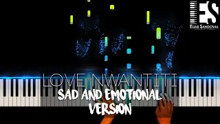 Love Nwantiti (Ah ah ah) but it's actually sad and emotional (Piano Tutorial)