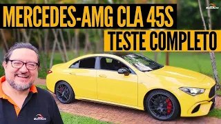 🏎️ MERCEDES-AMG CLA 45S Teste Completo - 4 cilindros mais POTENTE DO MUNDO! - BlogAuto