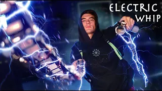 Working Iron Man Electric Whip! - 8,000,000 volts!! (Whiplash IRL)