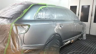 Car painting | Audi A6 painting process | Water Based Spray Paint Technique / Hakone & Phaser