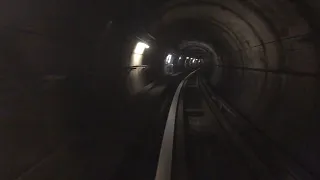 [Métro de Toulouse] Lignes A & B : Best of "Tunnel 1 voie" (entrée, sortie, circulation)
