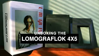 UNBOXING LOMOGRAPHY LOMOGRAFLOK 4X5 BACK (FIRST TIME)