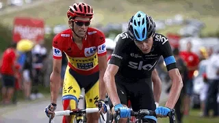 The day that Contador left Froome without legs / The best attack from Contador to Froome