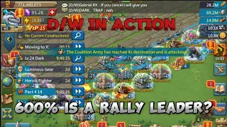 Lords Mobile - 600% Still Can Rally Lead ? D/W DESTROYING K:319!