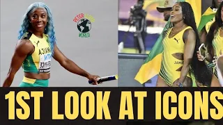 SHELLY ANN FRASER-PRYCE AND ELAINE THOMPSON-HERAH! OUR 1ST LOOK AT THE ICONS 2024 PREP !