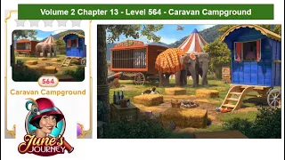June's Journey - Vol 2 - Chapter 13 - Level 564 - Caravan Campground (Complete Gameplay, in order)