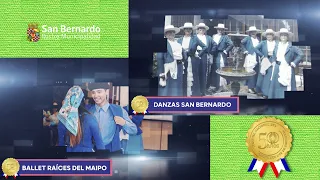 Danzas San Bernardo + Raíces del Maipo en 50° Festival Nacional de Folklore de San Bernardo