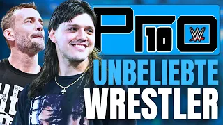Die 10 unbeliebtesten WWE Wrestler aktuell | Pro10