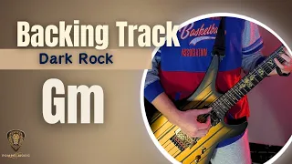 Dark Rock Backing Track in Gm