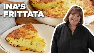 Potato Basil Frittata with Ina Garten | Barefoot Contessa | Food Network