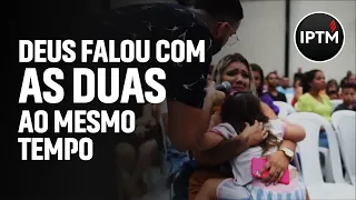 DEUS FALOU COM AS DUAS AO MESMO TEMPO - Pr Leonardo Sale